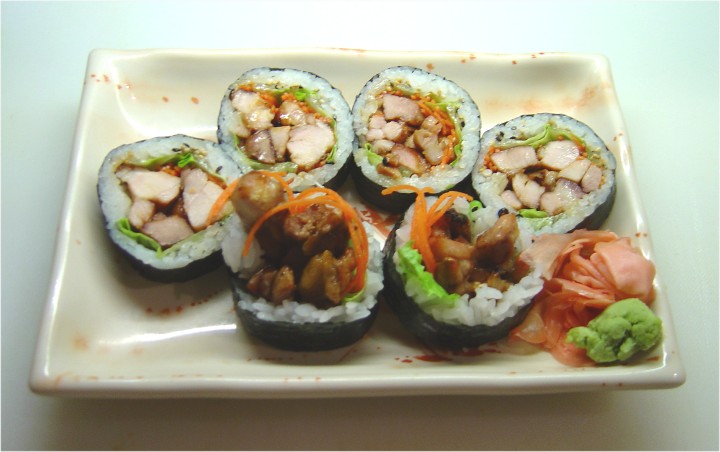 Chicken Teriyaki Roll